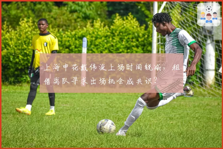 上海申花戴伟浚上场时间锐减，租借离队寻求出场机会成共识？