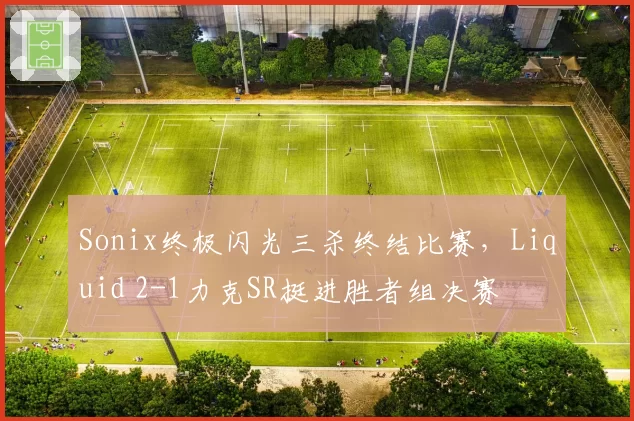 Sonix终极闪光三杀终结比赛，Liquid 2-1力克SR挺进胜者组决赛